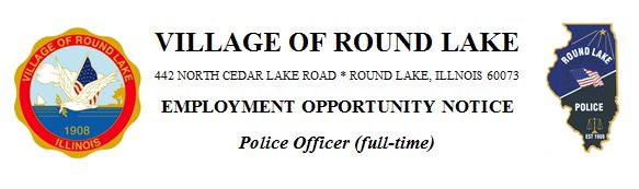 Police Officer Job Posting - Header